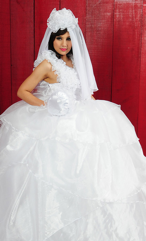sissy bridal wedding gown 1